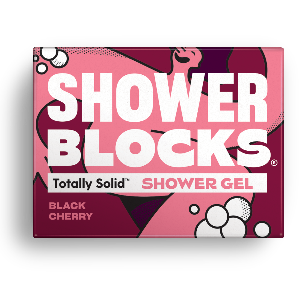 black cherry solid shower gel