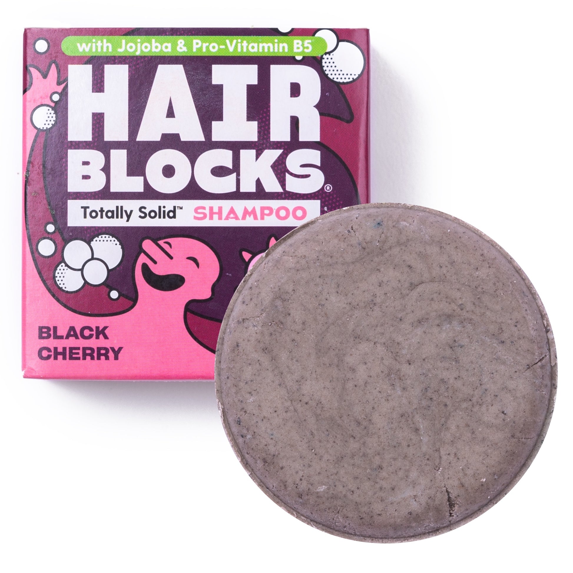 black cherry solid shampoo