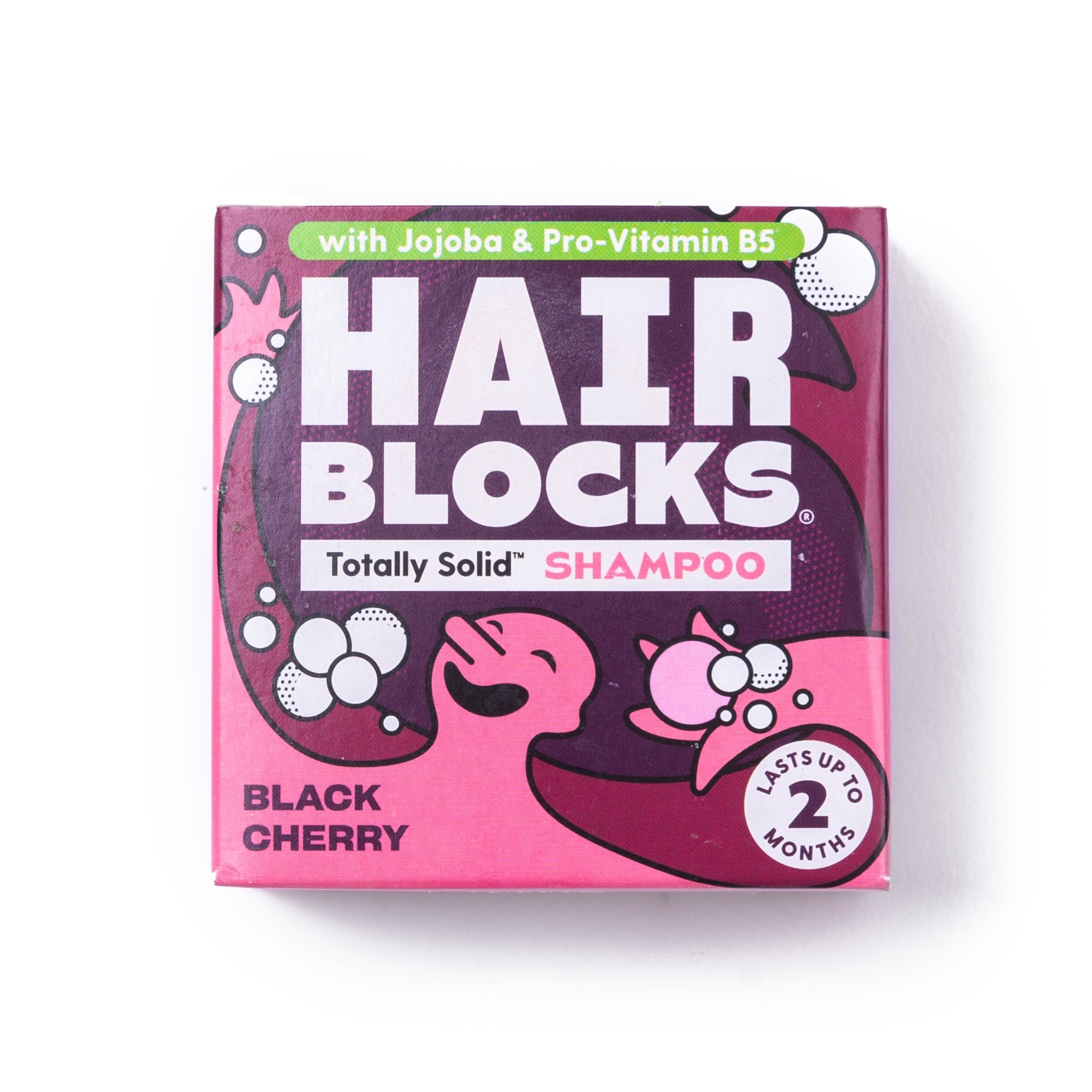 black cherry solid shampoo