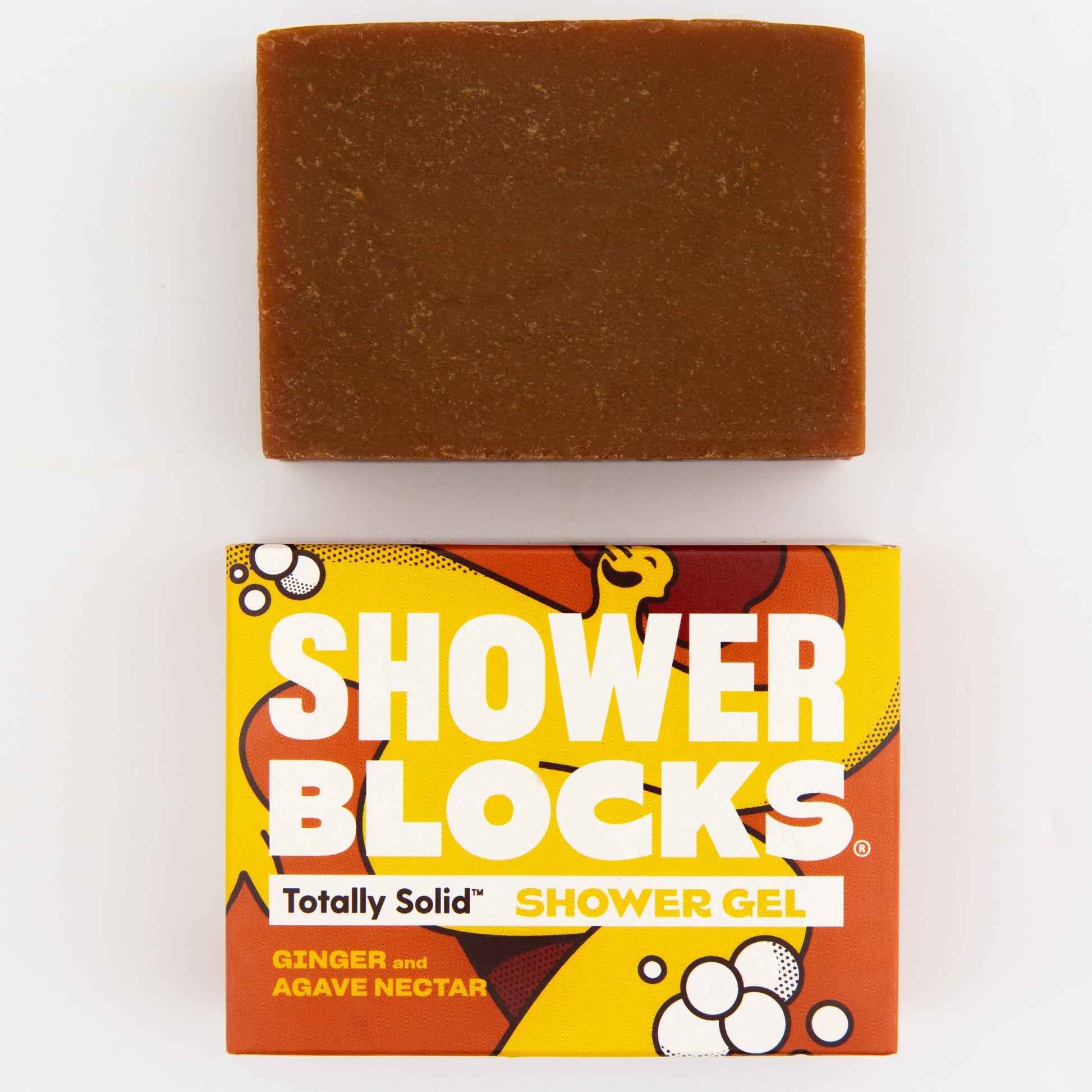 Ginger & Agave Nectar Solid Shower Gel