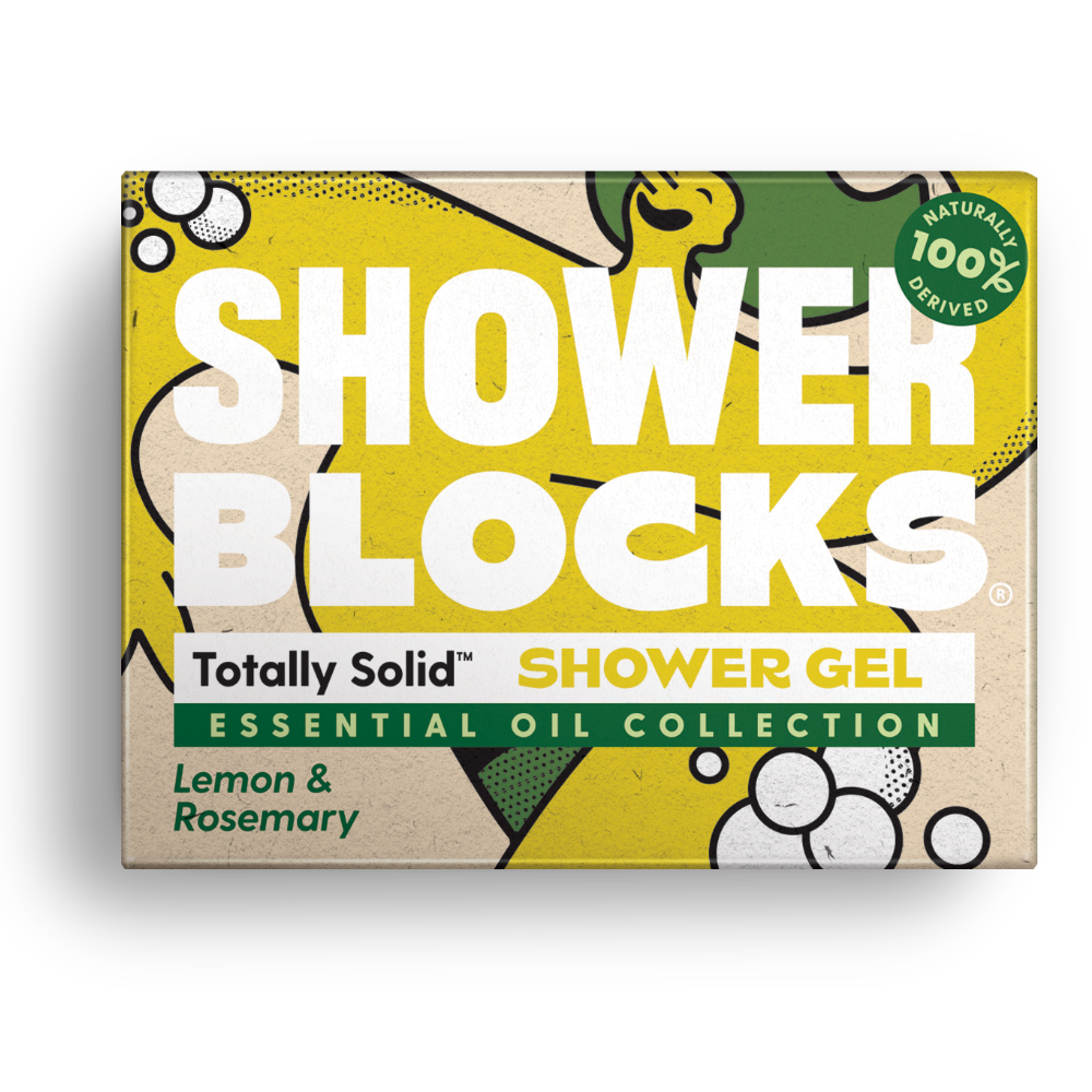 Lemon and Rosemary Solid Shower Gel