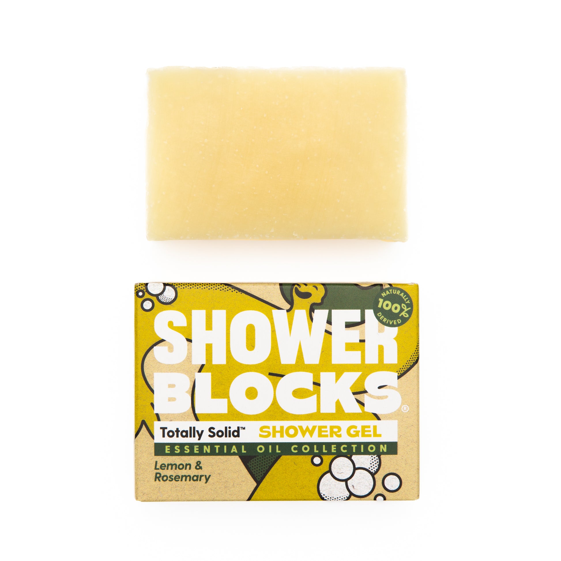 Lemon and Rosemary Solid Shower Gel