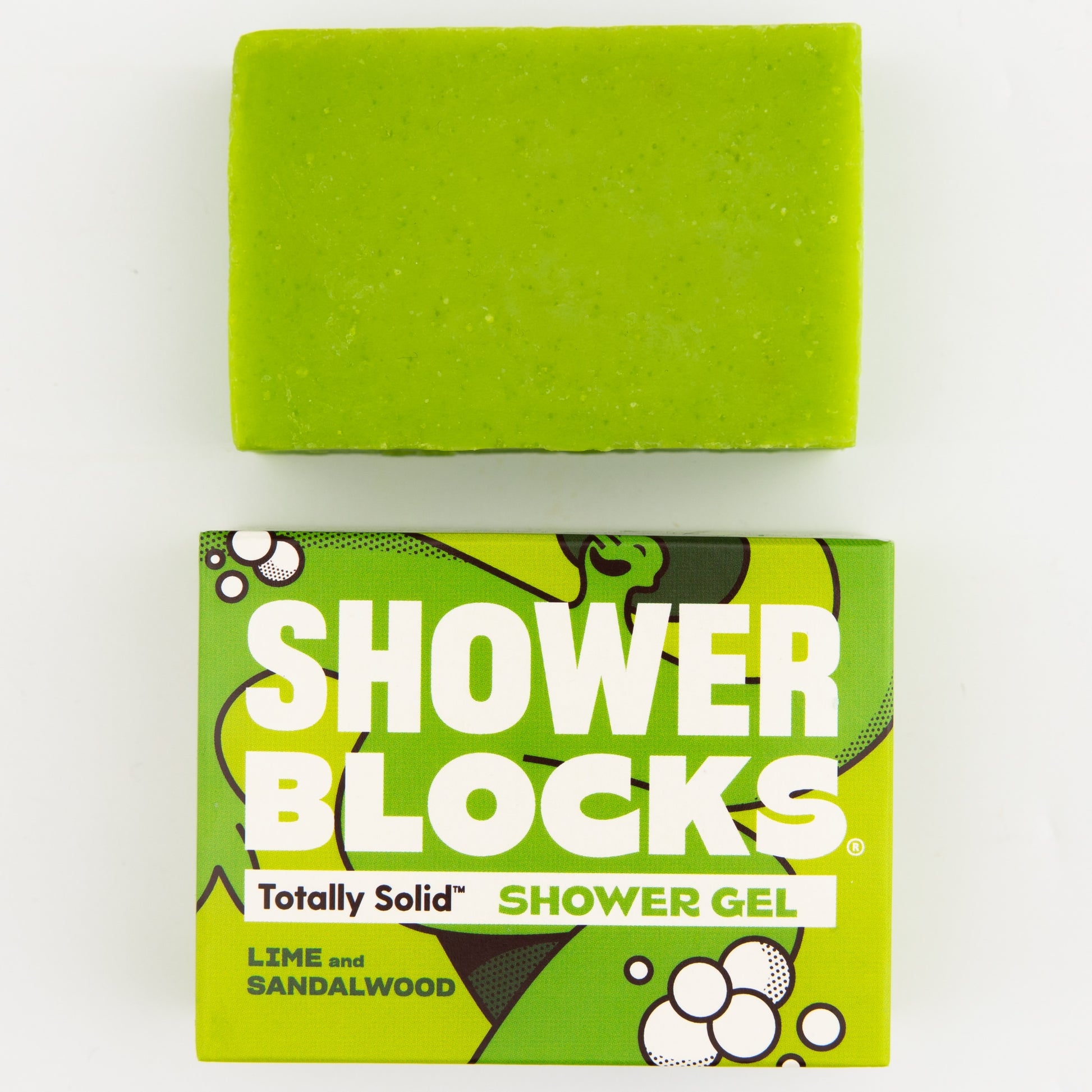 Lime and Sandalwood Solid Shower Gel