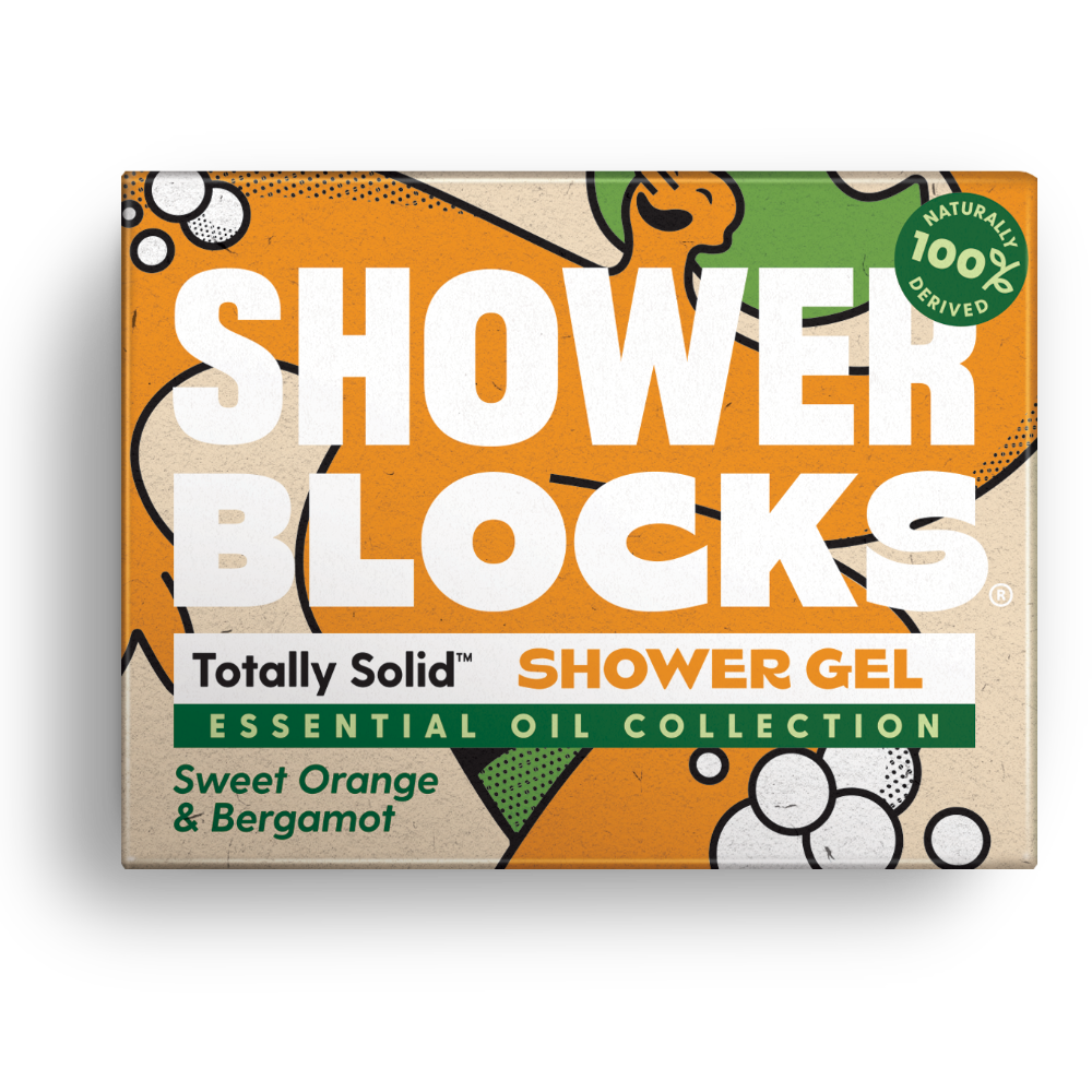 Orange and Bergamot Solid Shower Gel