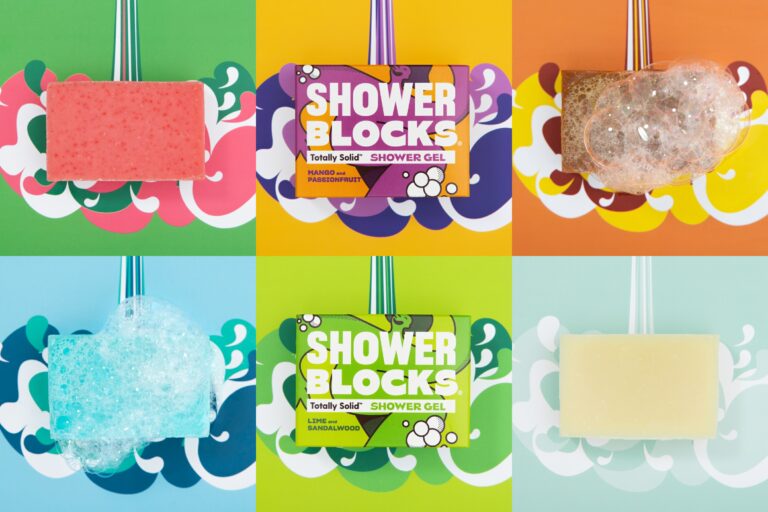 Shower Blocks Custom 6 Pack